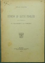 Intorno ad alcuni problemi che interessano la vulcanologia e la sismologia