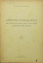 Appunti geografici sulla funzione di frontiera della Venezia Giulia e sul confine Italo-Jugoslavo