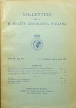 Bollettino della R. Società Geografica Italiana. Febbraio 1930