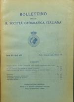 Bollettino della R. Società Geografica Italiana. Giugno 1931