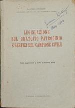 Legislazione sul gratuito patrocinio e servizi del campione civile