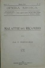 Malattie del ricambio