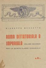 Roma dittatoriale e imperiale