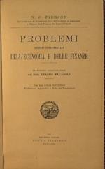 Problemi odierni fondamentali dell'economia e delle finanze