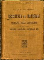 Resistenza dei materiali e stabilità delle costruzioni ad uso degli ingegneri, capomastri, costruttori, ecc