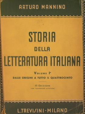 Storia della letteratura italiana. Dalle origini al Quattrocento