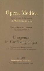 L' urgenza in cardioangiologia