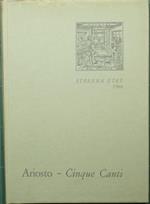 Cinque canti. Di un nuovo libro di M. Lodovico Ariosto, i quali seguono la materia del Furioso di nuovo mandati in luce