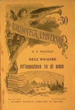 Dell'origine dell'ineguaglianza tra gli uomini