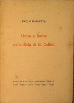 Unità e limite nella vita di B.Cellini