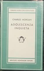 Adolescenza inquieta. Romanzo