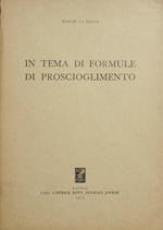 In tema di formule di proscioglimento