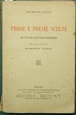 Poesie e prose scelte