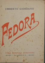 Fedora. Dramma di V. Sardou