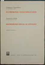 Matrimonio concordatario-Matrimonio degli acattolici