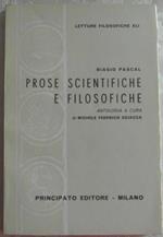 Prose scientifiche e filosofiche