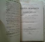 Chants heroiques et chansons populaires des slaves de boheme