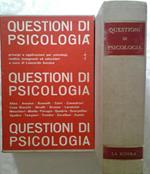 Questioni di psicologia principi e applicazioni per psicologi, medici, insegnanti ed educatori