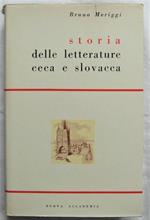 Storia Delle Letterature Ceca E Slovacca