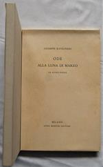 Ode Alla Luna Di Marzo. E Altre Poesie