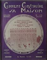 Comment Construire Sa Maison. Magazine Mensuel De L'Habitation. Juin 1930 N. 65