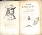 Alcune operette di Gio. Pietro Zanotti bolognese. (A cura di B. Gamba)