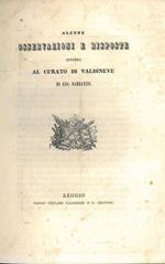 Alcune osservazioni e risposte intorno al curato di Valdineve