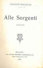 Alle sorgenti