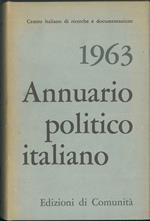 Annuario politico italiano. 1963