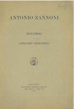 Antonio Zannoni. Copia autografata