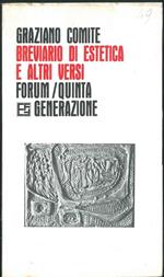 Breviario di estetica e altri versi Introduzione di W. Mauro. Copia autografata