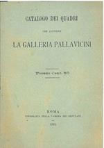 Catalogo dei quadri che contiene la Galleria Pallavicini