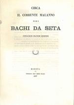 Circa il corrente malanno dei bachi da seta. Conclusioni pratiche modenesi