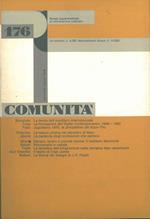 Comunità: rivista quadrimestrale di informazione culturale fondata da Adriano Olivetti. Anno XXX, n° 176, agosto 1976