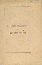 Discorso di Eugenio Alberi letto alla pontificia accedemia di belle arti in Bologna