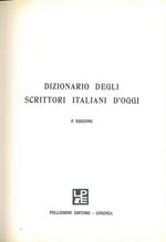 Dizionario degli scrittori italiani d'oggi. II edizione