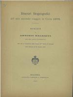 Itinerari fitogeografici del mio secondo viaggio in Creta (1899) Estratto dalle Memorie della R. Accademia di Scienze dell'Istituto di Bologna