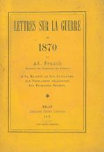 Lettres sur la guerre de 1870