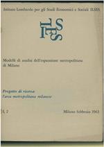 Modelli di analisi dell'espansione metropolitana di Milano