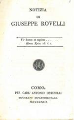 Notizia di Giuseppe Rovelli