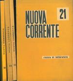 Nuova corrente. Trimestrale di letteratura. 1961, annata completa (n. da 21 a 24) Direttore: M. Boselli