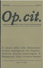 Op. cit. Rivista quadrimestrale di selezione della critica d'arte contemporanea. gennaio 1970, n. 17