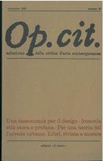 Op. cit. Rivista quadrimestrale di selezione della critica d'arte contemporanea. Gennaio 1992, n. 85