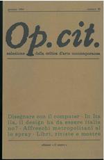 Op. cit. Rivista quadrimestrale di selezione della critica d'arte contemporanea. Gennaio 1994, n. 89