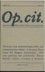 Op. cit. Rivista quadrimestrale di selezione della critica d'arte contemporanea. Maggio 1971, n. 21