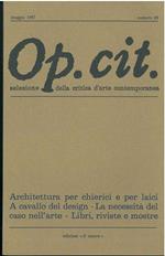 Op. cit. Rivista quadrimestrale di selezione della critica d'arte contemporanea. Maggio 1987, n. 69