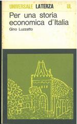 Per una storia economica d'Italia