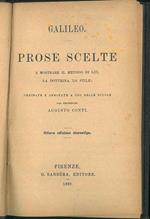 Prose scelte a mostrare il metodo di lui, la dottrina, lo stile ordinate ed annotate a uso delle scuole dal professore Augusto Conti. Ottava edizione stereotipa