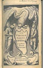 Pub. Virgilii Maronis Opera cum notis thomae Farnabii