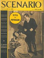 Scenario. Rivista mensile delle arti della scena. Anno X, n. 10, ottobre 1941. Direttore: Nicola de Pirro. In questo numero: Vita di Petrolini e Il povero milionario, quattro atti di Robert Neuer